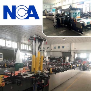 NCA600SKW 三邊封扣手挽制袋機